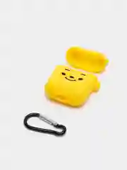 Горчичный чехол для беспроводных наушников AirPods