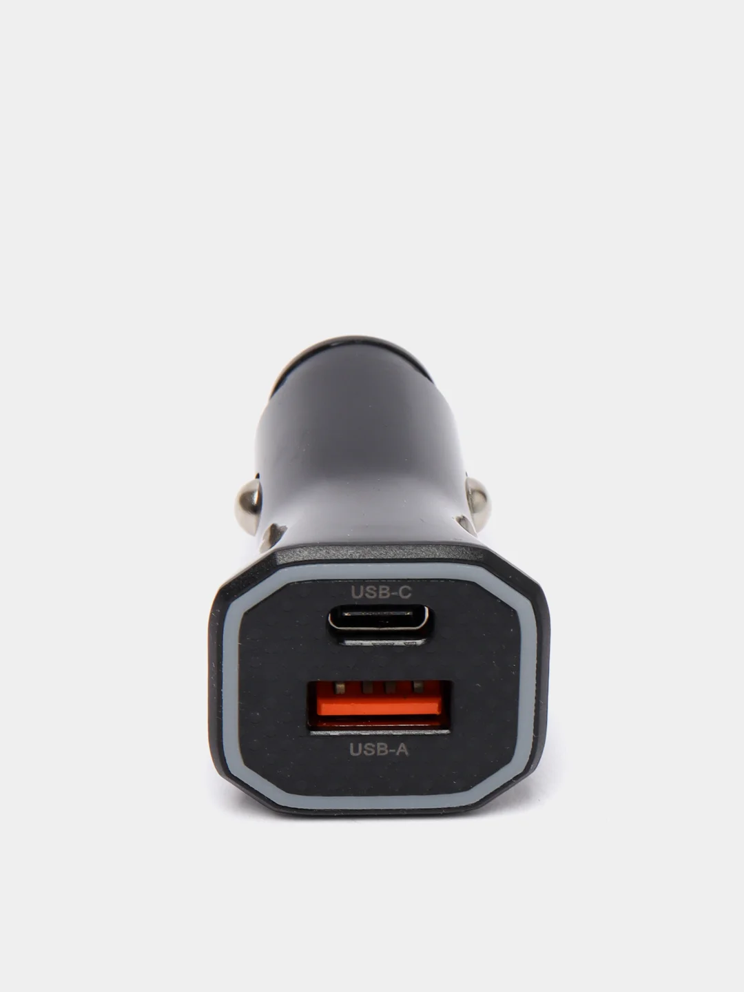 Черный автомобильное зарядное устройство, USB Type-C
