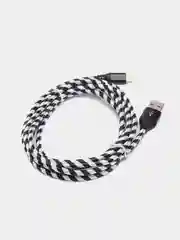 Белый кабель USB Lightning, Micro-USB, Type-C, 2 метра