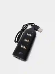 Черный разветвитель универсальный USB HUB 2.0