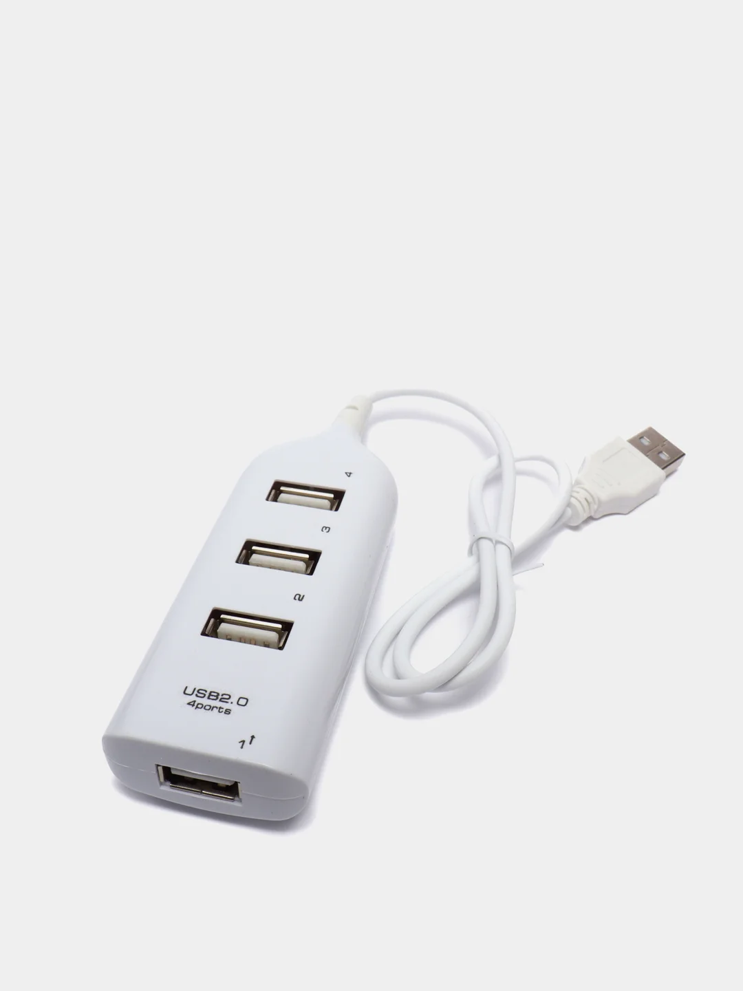 Белый разветвитель универсальный USB HUB 2.0