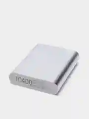 Серебряный внешний аккумулятор Xiaomi Mi Power Bank 10400 mAh