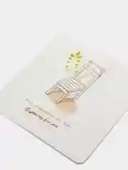 Розовый мини-открытка