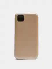 Золотой чехол-книжка Honor 9S / Huawei Y5p, Хонор 9С / Хуавей У5п