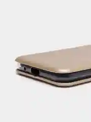 Золотой чехол-книжка Honor 9S / Huawei Y5p, Хонор 9С / Хуавей У5п