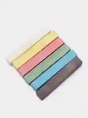 Мел школьный цветной