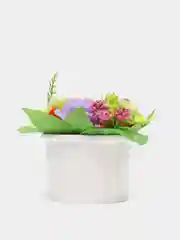 Рыжий букет из мыльных роз,подарочный набор" Букет из мыльных цветов",подарокучителю,коллеге