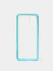 Голубой чехол противоударный для Samsung Galaxy A02S / A03S