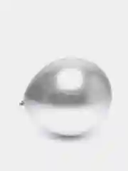 Серебряный шар хром серебро золото 12"
