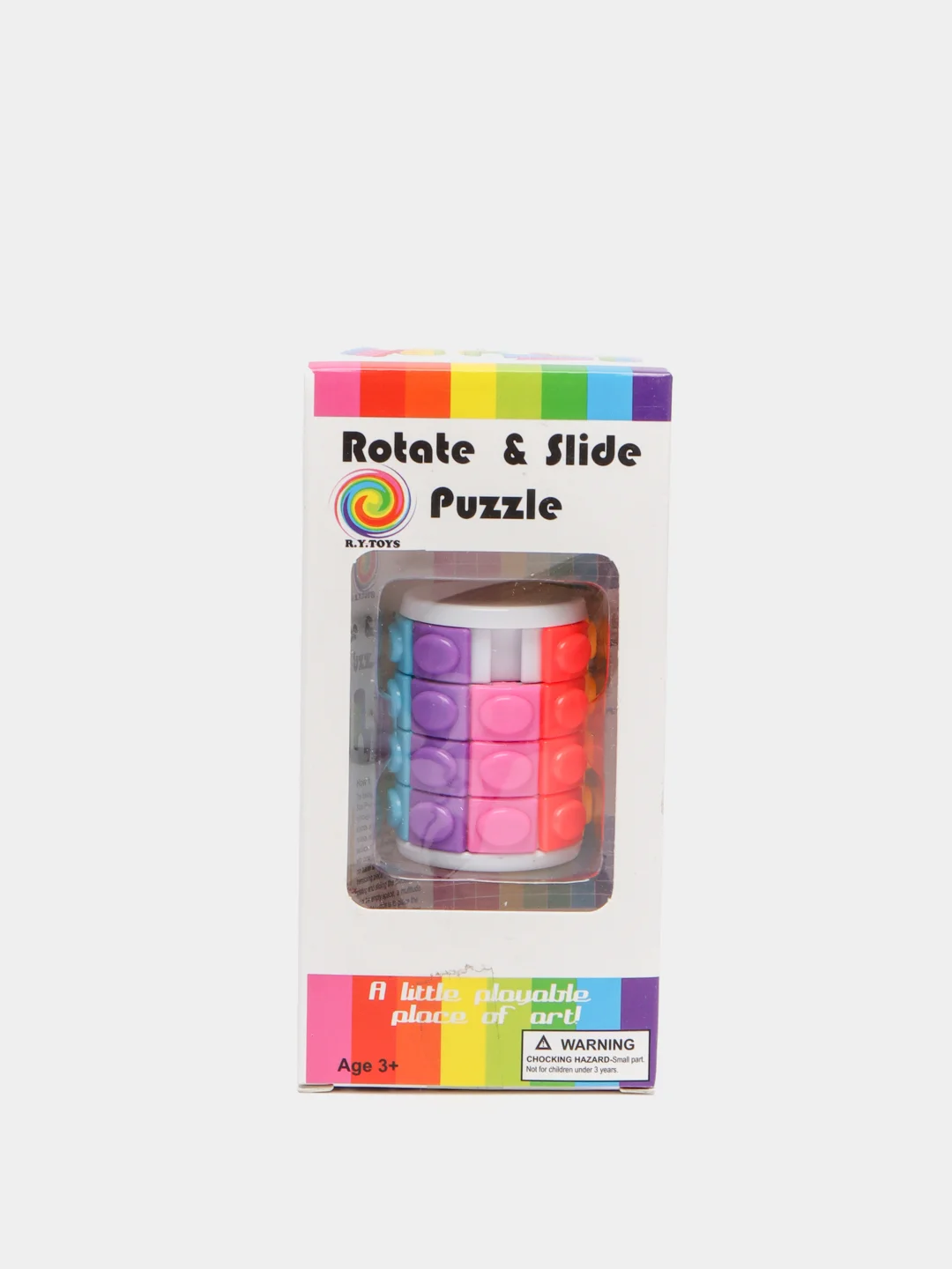 Вращающаяся головоломка-цилиндр Rotate & Slide Puzzle