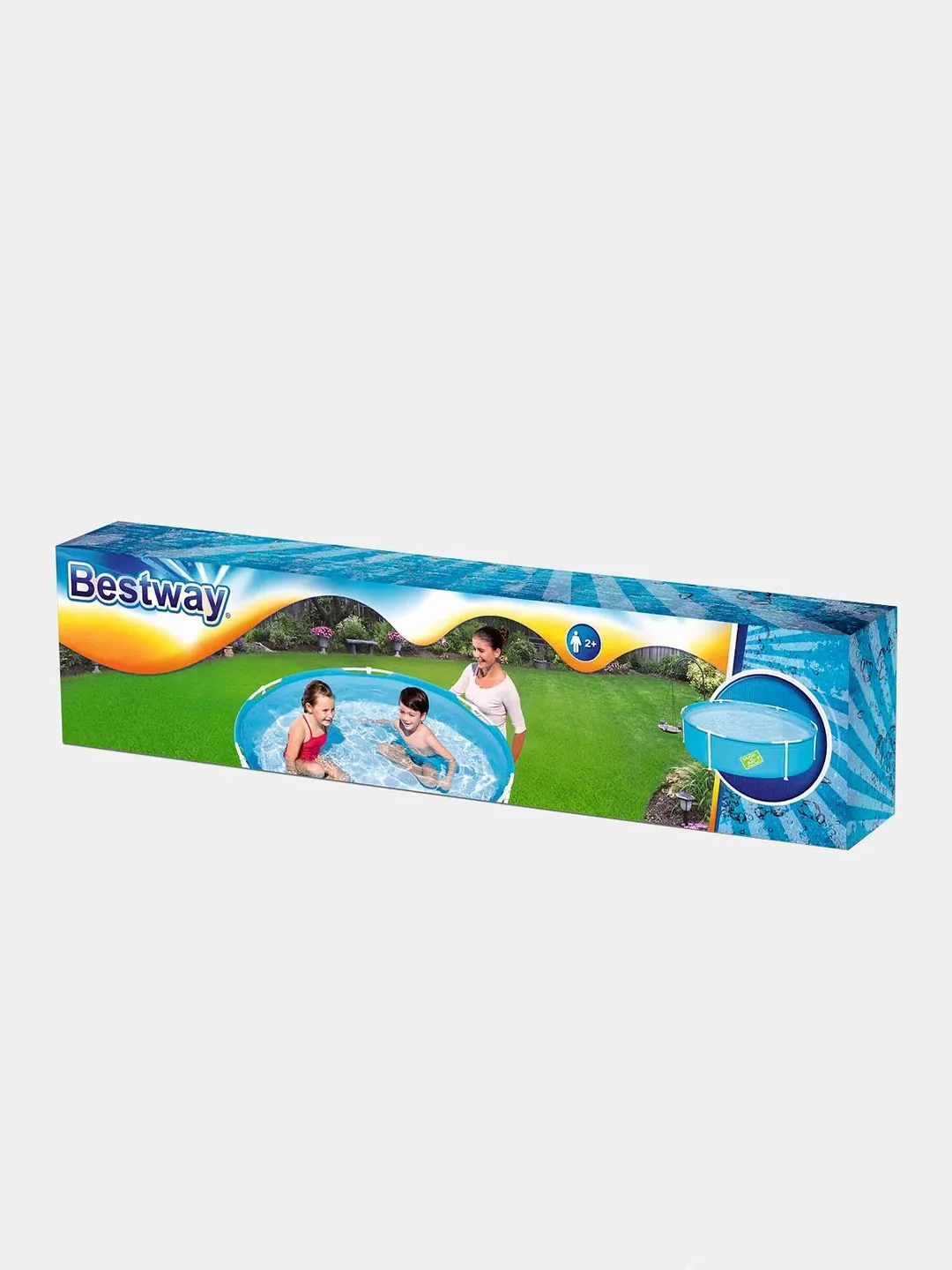 Бассейн каркасный Bestway My First Pool 122х122х30,5 см, 365 л