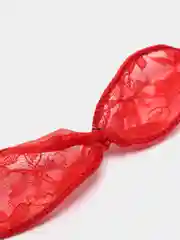 Красный декоративный элемент для бантика, солоха