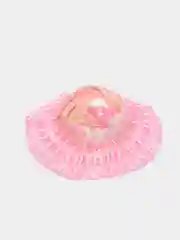 Розовый декоративная  шляпка
