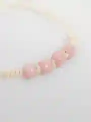 Конфетный браслеты женские с акриловыми бусинами/ ручное плетение