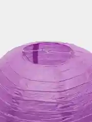 Фиолетовый шар-фонарик бумажный для декора