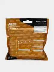 Аметистовый виброхвост Akoi 70 мм, 5 штук