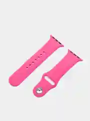 Алый ремешок для Apple Watch, силиконовый