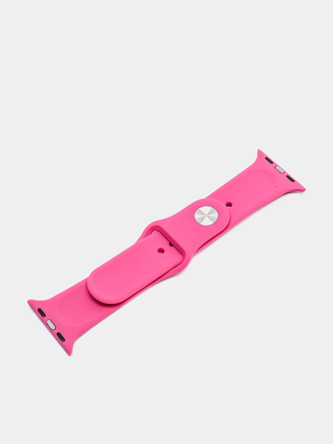 Алый ремешок для Apple Watch, силиконовый