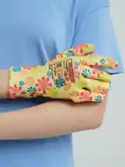 Коралловый перчатки дачные, садовые
