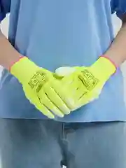 Лимонный перчатки дачные, садовые