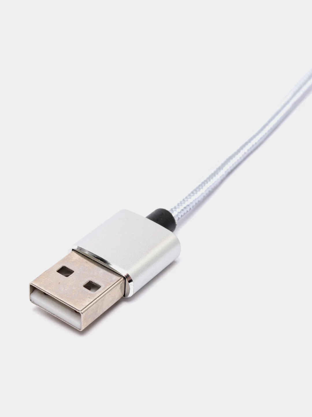 Серый кабель 3 в 1 с магнитными насадками в комплекте, сменные, Type-C, Android, iPhone