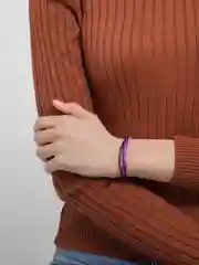 Зеленый браслет узел, фенечка