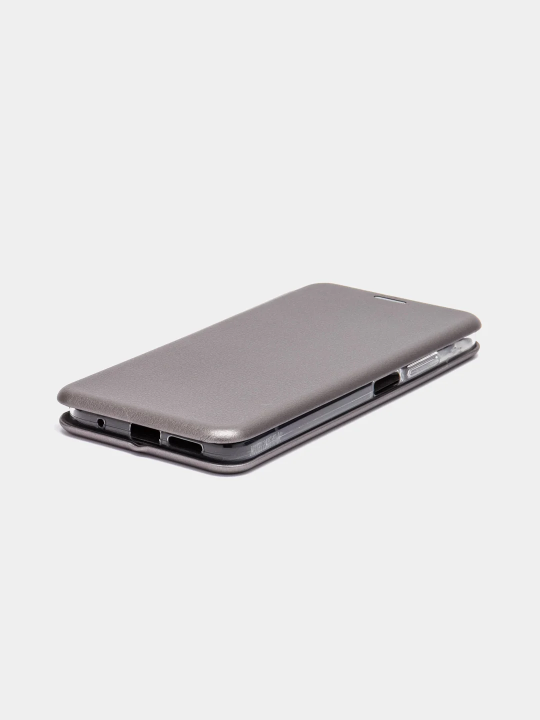 Серебряный чехол-книжка Xiaomi Redmi Note 11 4G, Note 11S, Note 11 NFC российская версия