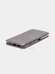 Серебряный чехол-книжка Xiaomi Redmi Note 11 4G, Note 11S, Note 11 NFC российская версия