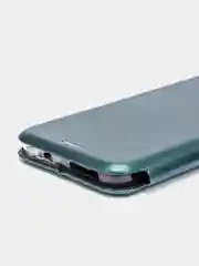 Зеленый чехол-книжка Xiaomi Redmi Note 11 4G, Note 11S, Note 11 NFC российская версия
