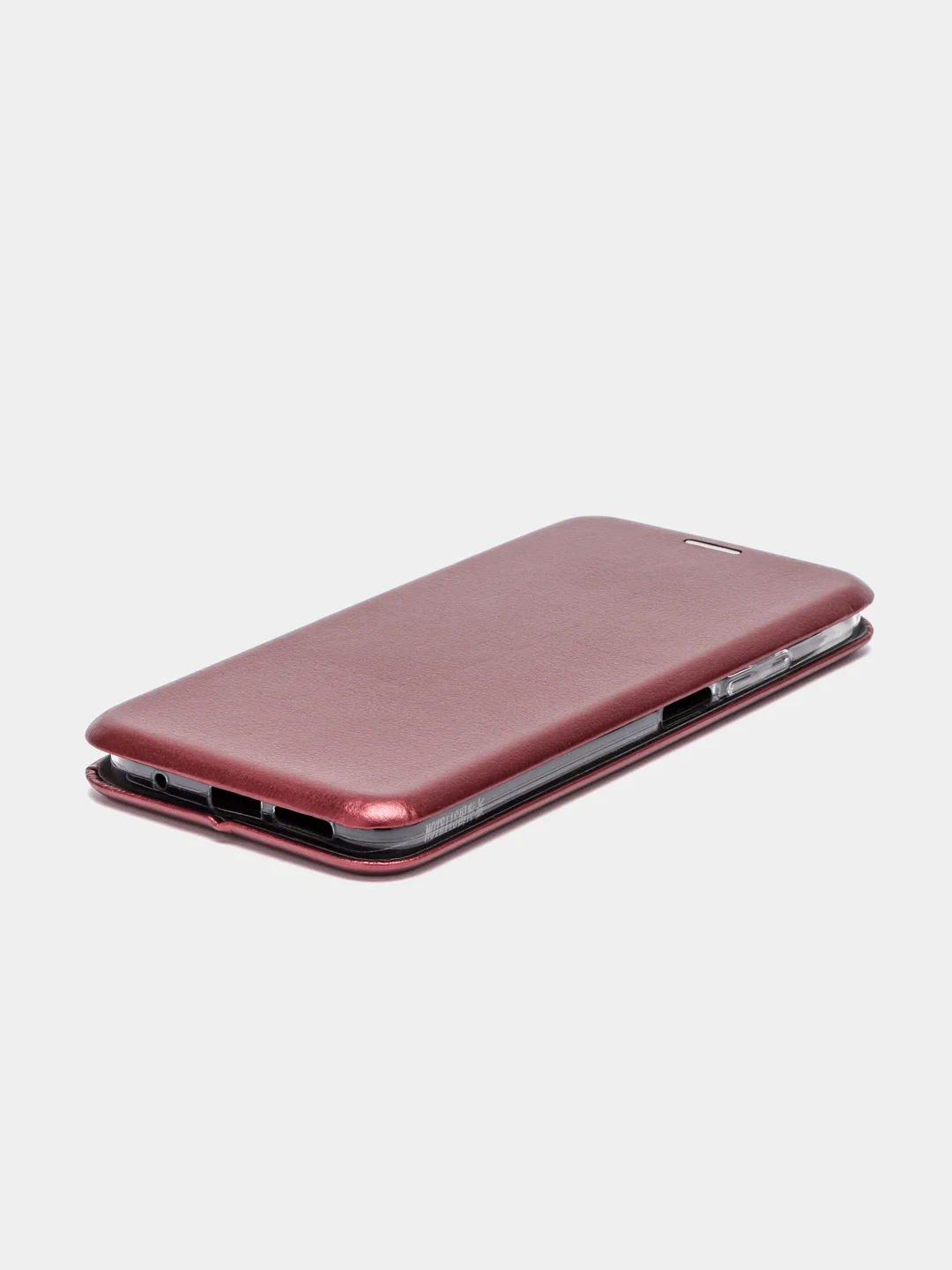 Багровый чехол-книжка Xiaomi Redmi Note 11 4G, Note 11S, Note 11 NFC российская версия