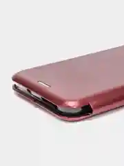 Багровый чехол-книжка Xiaomi Redmi Note 11 4G, Note 11S, Note 11 NFC российская версия