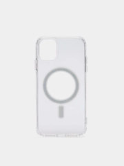 Чехол силиконовый прозрачный для iPhone 12/Pro, 12/13 Pro Max, 12/13 Pro (MagSafe)