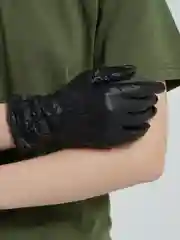 Перчатки нитриловые черные