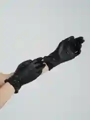 Перчатки нитриловые черные