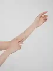 Белый женские Браслеты под серебро