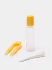 Желтый контейнер для хранения линз