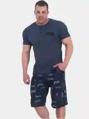 Костюм мужской с шортами из хлопка