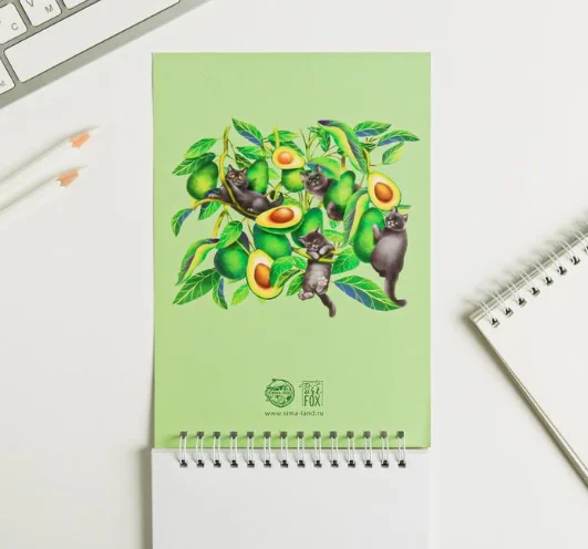 Скетчбук Avokato А5, 40 л, 100 г/м