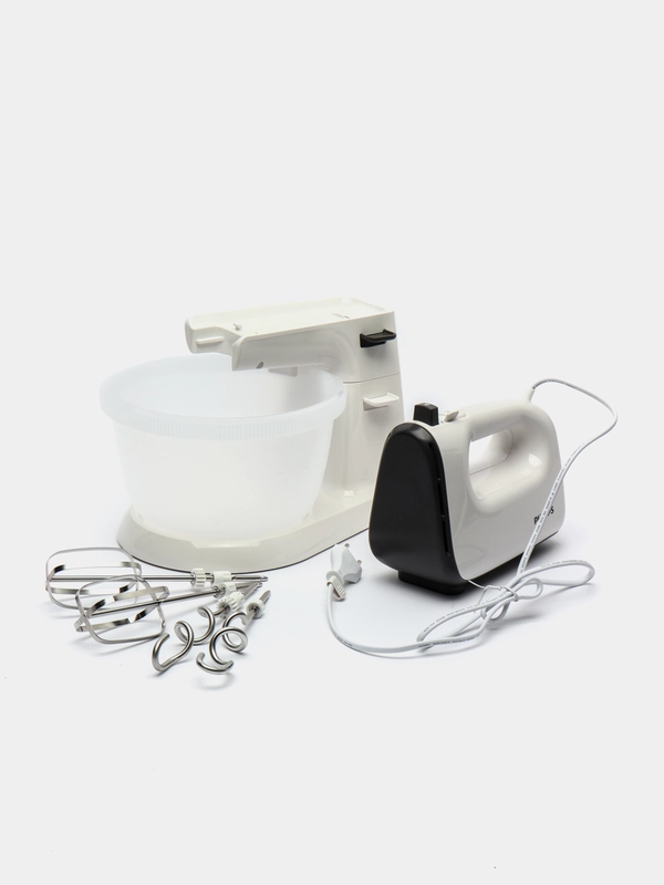 Миксер стационарный PHILIPS HR3745/00, 450Вт, 3л