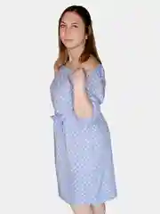 Платье женское в горошек летнее, большие размеры