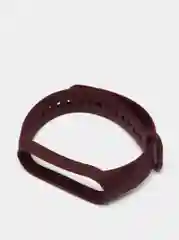 Тёмно-бордовый ремешок силиконовый для фитнес браслета Xiaomi Mi Band 5, Ми Банд 6