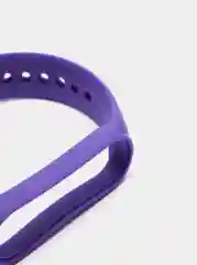 Фиолетовый ремешок силиконовый для фитнес браслета Xiaomi Mi Band 5, Ми Банд 6