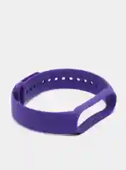 Фиолетовый ремешок силиконовый для фитнес браслета Xiaomi Mi Band 5, Ми Банд 6
