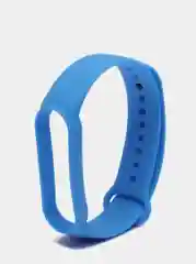 Лазурный ремешок силиконовый для фитнес браслета Xiaomi Mi Band 5, Ми Банд 6