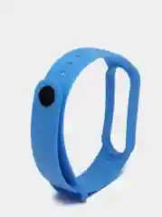 Лазурный ремешок силиконовый для фитнес браслета Xiaomi Mi Band 5, Ми Банд 6