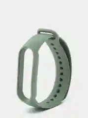 Хаки ремешок силиконовый для фитнес браслета Xiaomi Mi Band 5, Ми Банд 6