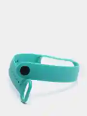 Бирюзовый ремешок силиконовый для фитнес браслета Xiaomi Mi Band 5, Ми Банд 6