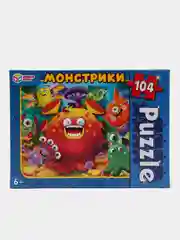Пазлы Умные Игры "Монстрики", ТМ Умка, 104 детали