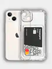 Чехол с карманом для карт и защитой камеры на iPhone 11, 13, 13 Pro для айфон