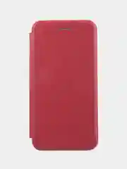 Красный чехол-книжка для Samsung Galaxy A01 Core/A21S/M31S/A32/A41/A52/J2 Core, магнитный